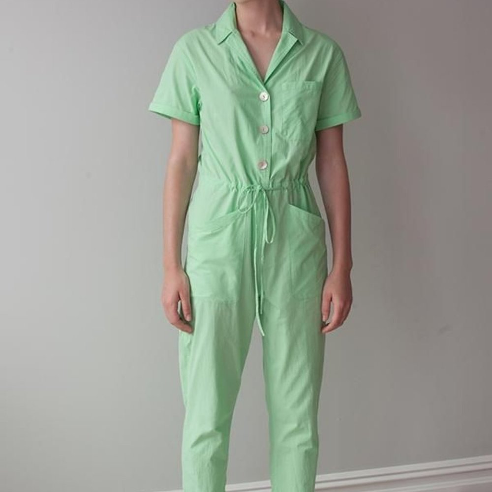 Rachel Antonoff Matthew Jumpsuit - Green